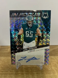 Tarjeta automática Panini NFL Mosaic Lane Johnson Silver Mosaic 2025 SSP - Imagen 1 de 1