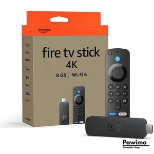 Amazon Fire TV Stick 4K - 8GB - Neue Generation - Dolby Vision - Wi-Fi 6 - Bild 1 von 6