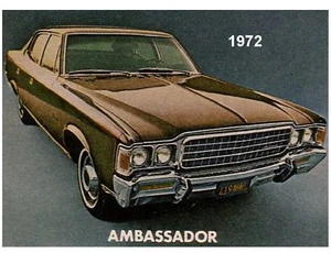 Imán de refrigerador American Ambassador 1972 - Imagen 1 de 1