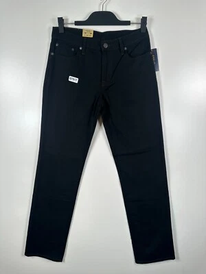 BNWT Polo Ralph Lauren Girls 381 Slim Straight Dark Wash Jeans Black Size 18 - Image 1 of 4