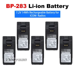 5PC BP-283 2010mAh Akumulator litowo-jonowy do Icom IC-F3400D IC-F4400 IC-F7010 - Zdjęcie 1 z 12