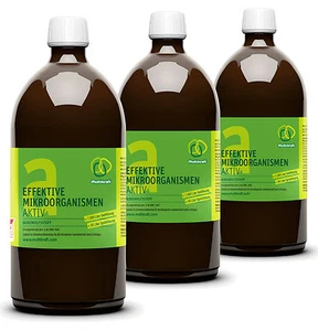 EM-A, effektive Mikroorganismen, 3 x 1 Liter Flasche EM-Aktiv, Garten, Teich - Bild 1 von 1
