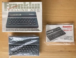 DE COLECCIÓN 1987 Franklin Spelling Ace Segunda Edición SA-98 Caja Original - Imagen 1 de 5
