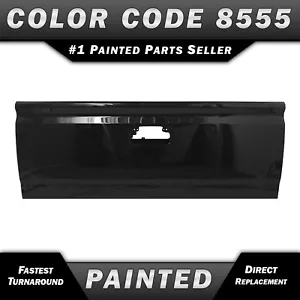 NEW Painted *WA8555 Black* Tailgate Shell for 2014-2019 Chevy Silverado Sierra - Picture 1 of 7