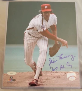 Gregg Jefferies Signed Inscribed 67AL CY 8x10 COA Tristar COA New York Mets - Picture 1 of 1