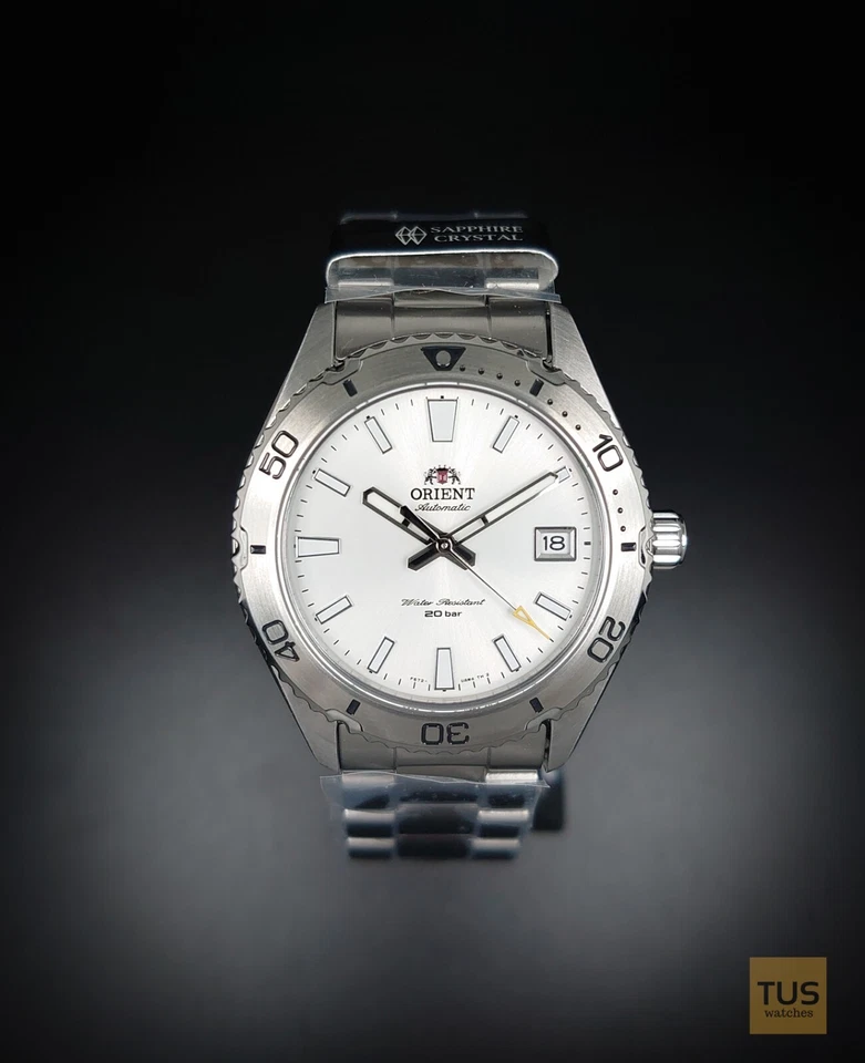 Orient Mako 40mm White Automatic RA-AC0Q03S10B 200M Men's Watch - Image 1 of 1