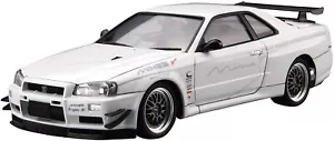 Aoshima Bunka Kyozai 1/24 The Tuned Car Series No. 34 Nissan Mines BNR34 Sk - Picture 1 of 6