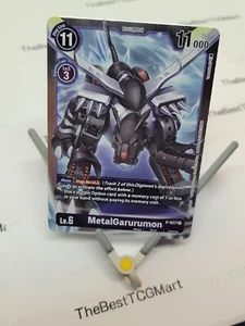 Digimon CCG MetalGarurumon P-027 Promo NM Pack Fresh - Picture 1 of 3