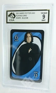 2021 Harry Potter UNO Snape Card Graded 9 (cc) - Picture 1 of 2