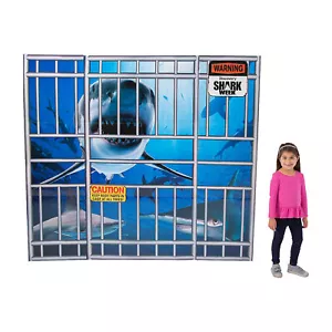 Discovery Shark Week™ 3-D Cage Cardboard Cutout Stand-Up - Picture 1 of 1