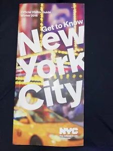 Official visitor guide winter 2016 - “get to know New York City” - Picture 1 of 2