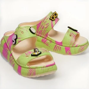 Crocs Unisex Crush Marbled Sandal Sz 7 - Picture 1 of 6