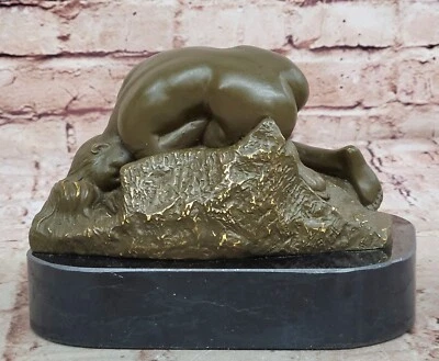 Statue En Bronze De Rodin Danaïde, Femme Nue, Figurine, Art Fait Main - Photo 1/4