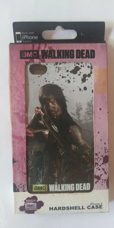 Чехол для iPhone 4 и 4s жесткий, Дэрил Диксон ходячие мертвецы AMC.  - Изображение 1 из 4
