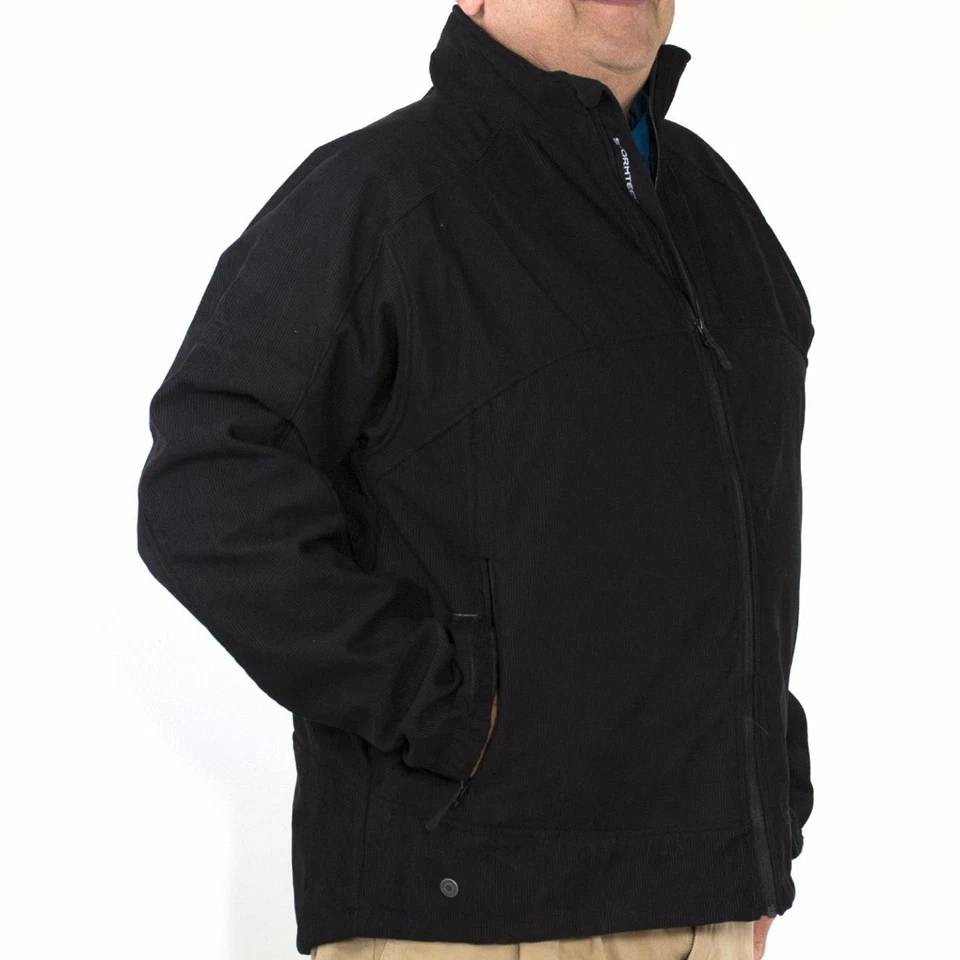 Stormtech Men's Corduroy H2XTREME Waterproof Jacket Black - Image 1 of 1