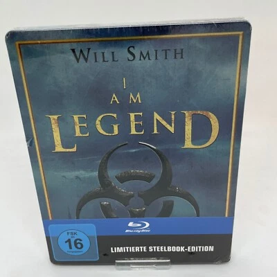 I Am Legend (2007, Blu-ray Steelbook) *Import* NEW & SEALED - Image 1 of 4