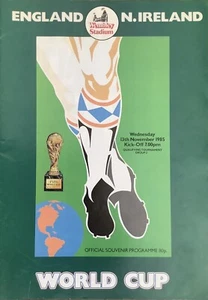 England v Northern Ireland: 13th November 1985 (World Cup Qualifier) - Picture 1 of 2