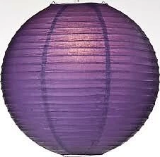 12x Round 8" Paper Lanterns Lamp Wedding Birthday Party Floral Event LED Light - Picture 1 of 16