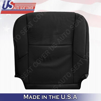 Se adapta a Lexus GX460 2013 14 2015 16 2017 parte inferior derecha cubierta de cuero perforado negro Foto 1 de 4