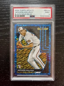2024 Topps Series Update Jackson Holliday RC Blue Black Gold BG-24 PSA 9 - Bild 1 von 1