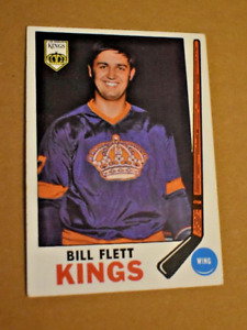 1970 71 Topps Hockey Card #102 Bill Flett Los Angeles Kings Set Break NM/M