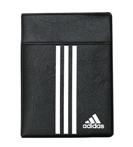 Adidas Unisex Árbitro Estuche para Tarjetas Fútbol Resinas Negras Fitness Gimnasio Carteras 769785 - Imagen 1 de 3