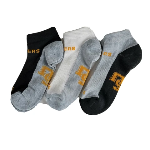 3 Pack Louisiana State LSU Tigers 47 Sport Low Cut Socks Mens M 5 - 8.5 Cover