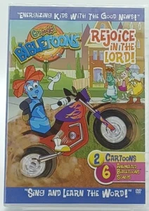 God Rocks! BIbleToons -  Rejoice in the Lord! - DVD - New & Sealed - Picture 1 of 2