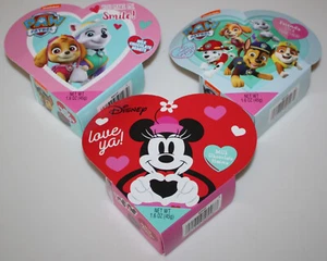 Disney Mickey & Nickelodeon Paw Patrol Milk Chocolate Hearts (3-PACK) BB 10/2025 - Picture 1 of 2