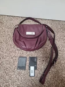 Bandolera Marc Jacobs Classic Natasha Mini -Cardamomo - Cuero Guijarro Solapa - Imagen 1 de 17