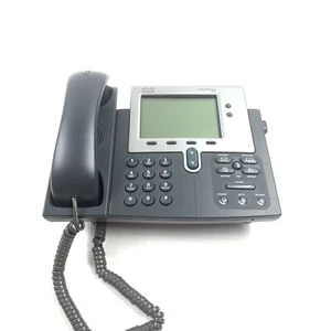 Cisco 7941 CP-7941G 2-Line Unified IP VoIP Office Business Phone -Tested/Working - Picture 1 of 6