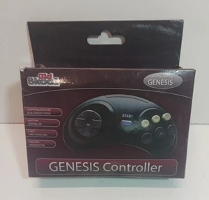 Old Skool 6 Button Controller for SEGA Genesis/Mega-Drive 1 2 & 3 - Open Box - Picture 1 of 4