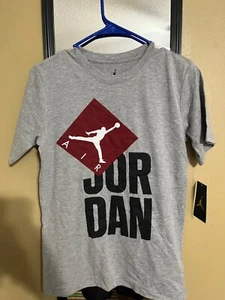 Camiseta Air Jordan Niños Gris Talla XL - Imagen 1 de 3