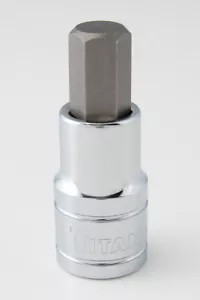 Titan 15612 1/2-Inch Drive x 12mm Hex Bit Socket - 12 mm - Picture 1 of 1