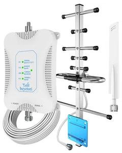 4G 5G LTE ell Phone Signal Booster Band 2/4/5/12/13/17/25/26/66 Cell Repeater - Picture 1 of 8