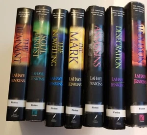 Lot of 7 LaHaye/Jenkins novels Left Behind series books  - asst - ex-library - Picture 1 of 8
