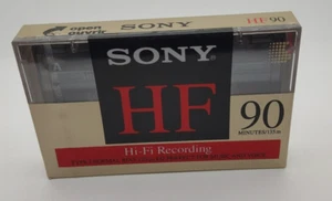 2x Sony HF 90 Leere Audiokassetten Tapes High Fidelity Normal Bias VERSIEGELT - Bild 1 von 2