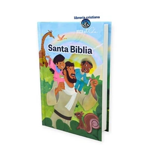 Biblia para niños interactiva Reina-Valera 1960 tapa dura - Picture 1 of 5