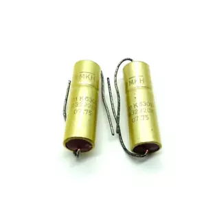 Vintage Siemens MKH 0,1 uF B32220K 630V capacitors, tested pair from 11.1973 #24 - Bild 1 von 1