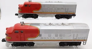 Locomotoras diésel Lionel 2383 vintage O Santa Fe F-3 AA - Imagen 1 de 6