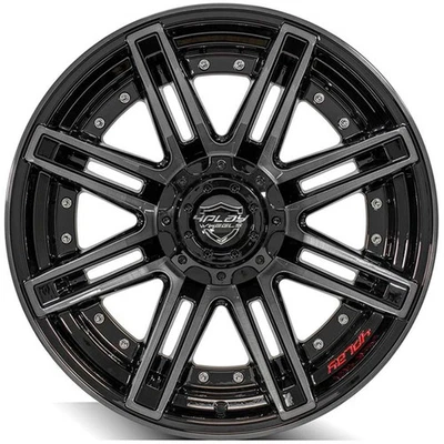 20" Black 4PLAY Wheel w/Brushed Face [fits 2007-14 Toyota FJ Cruiser] - RVO3332 - Image 1 of 3