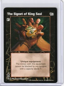 The Signet of King Saul Ancient Hearts V:TES VTES Vampire CCG - Bild 1 von 2