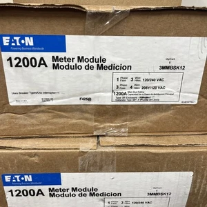 EATON 1200A 3MMBSK12 BUSSED Meter SPACER 12” - Picture 1 of 5