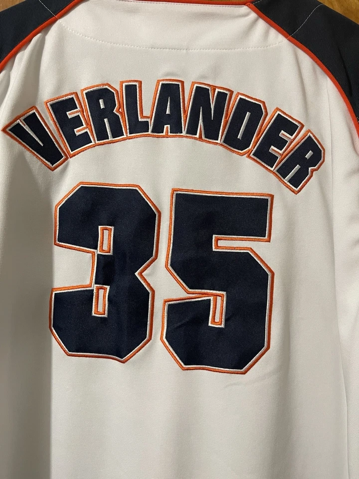 AUTHENTIC MAJESTIC XXL, JUSTIN VERLANDER DETROIT TIGERS Jersey True Fan Series - Image 1 of 4