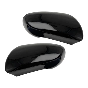 L & R Außenspiegel Abdeckung Spiegelkappe Fit für Nissan Qashqai J10 2007-2014 - Picture 1 of 4