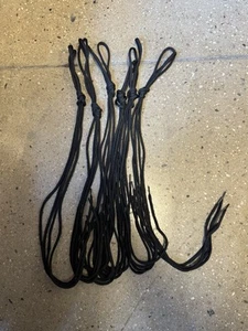 Dr Martens 140cm Round, Black Shoestrings Boot Laces, 6 Pairs NWOT - Picture 1 of 2