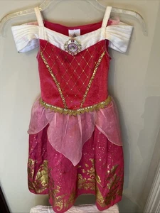 Disney Aurora hellrosa glitzerndes Top Grafik Rock - Bild 1 von 6