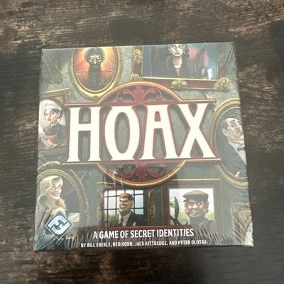 HOAX Game A Game Of Secret Identities May The Best Liar Win NEW Sealed - Image 1 of 2