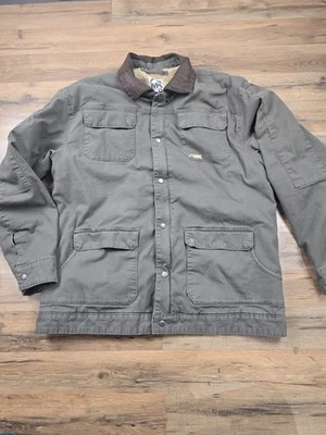 Mountain Khakis Jacket Men XLarge Brown Ranch Sherpa Lined Work Coat Chore Barn - Image 1 of 4