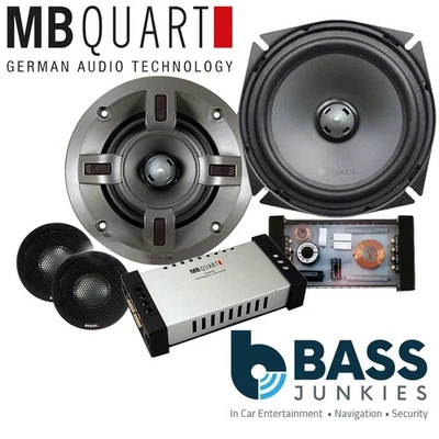 MB Quart PVI213 - 220 Watts 13cm Component Kit Car Door Speakers & Tweeters - Image 1 of 4